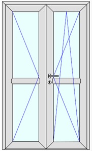 PORTA FINESTRA MAGGIORATA